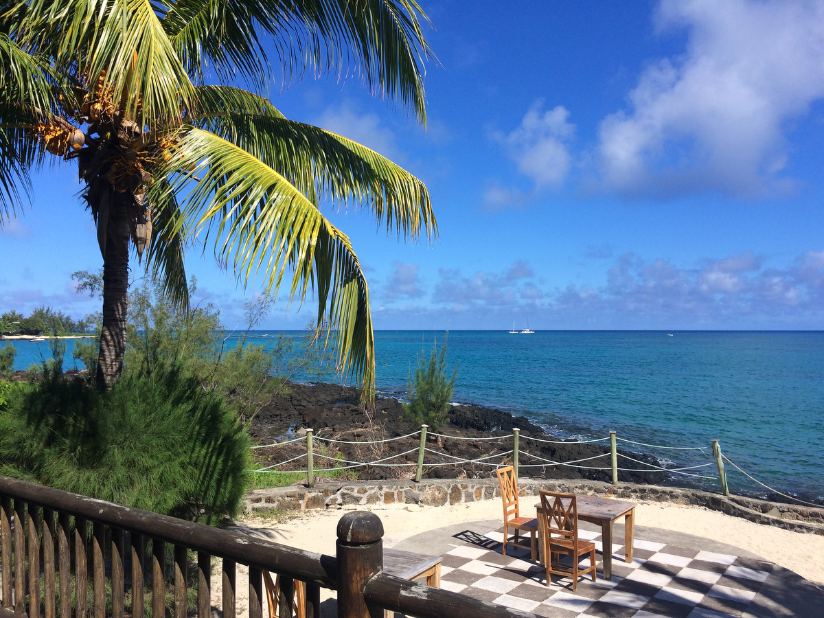 Blick auf die Bucht bei Pereybere